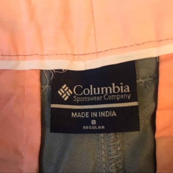 Columbia Women's Size 8 Grey PFG Performance Fishing Gear Activewear Pan… - Picture 6 of 10